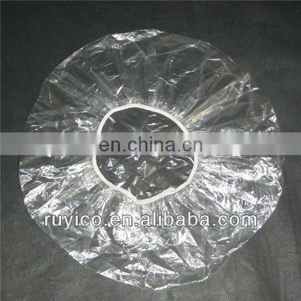 Logo Printed PE Disposable Shower Cap