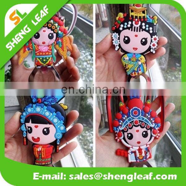 3d design promotinal gifts soft rubber bottle opener