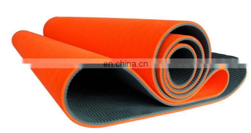 High Quality Double Layers Dropshipping Yoga Mat Eco-friendly TPE Yoga Mat