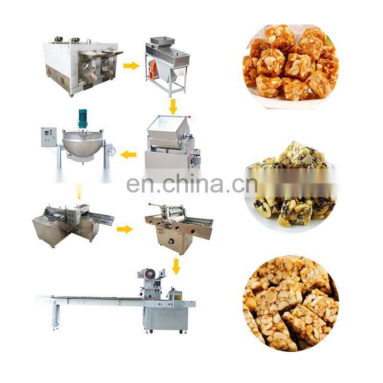 2019 China supplier crispy peanut candy peanut crisp candy machine machine making peanut candy for sale