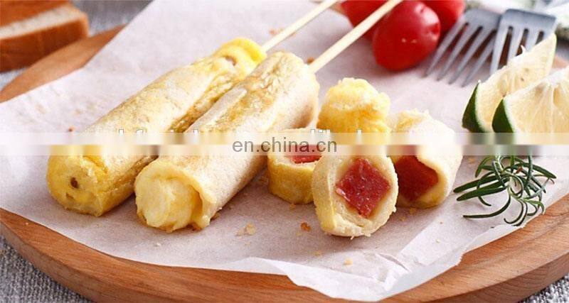 Best use and most convenient to carry the manual electric egg rolling cup processing machine breakfast cup