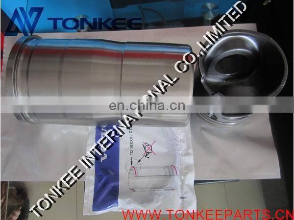 DEUTZ D12D engine cylinder liner kit VOE 20515376 11713964 11714584 EC360B EC460B excavator parts