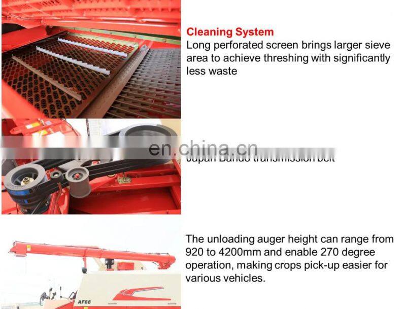 LOVOL  Rice combine harvester price