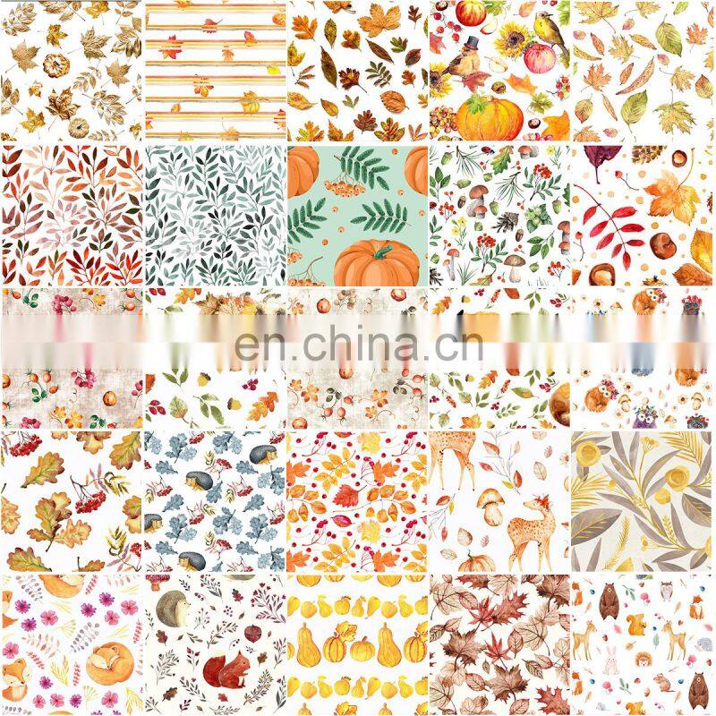 2018 new design Autumn 100% polyester Machine Washable printed table cloths Table cloth for Dinner Parties, Fall Picnic