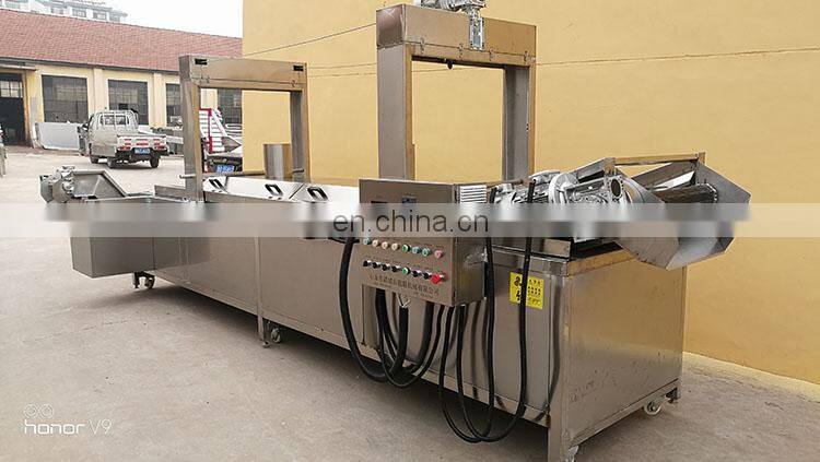 Widely used LPG gas automatic frying machine for sale