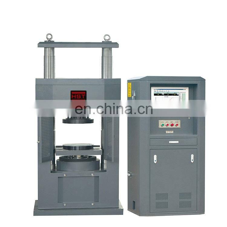 YAW-2000E 2000kn Computer Control Hydraulic Power Constant Stress Compression Testing Machine