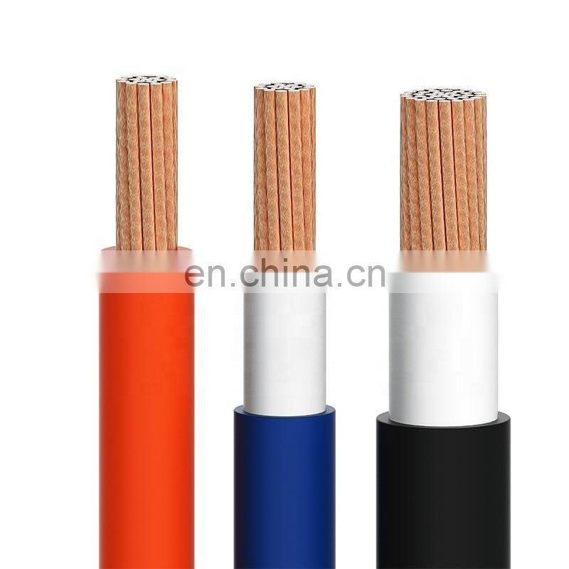 bare copper conductor rubber insulation 35mm welding cable