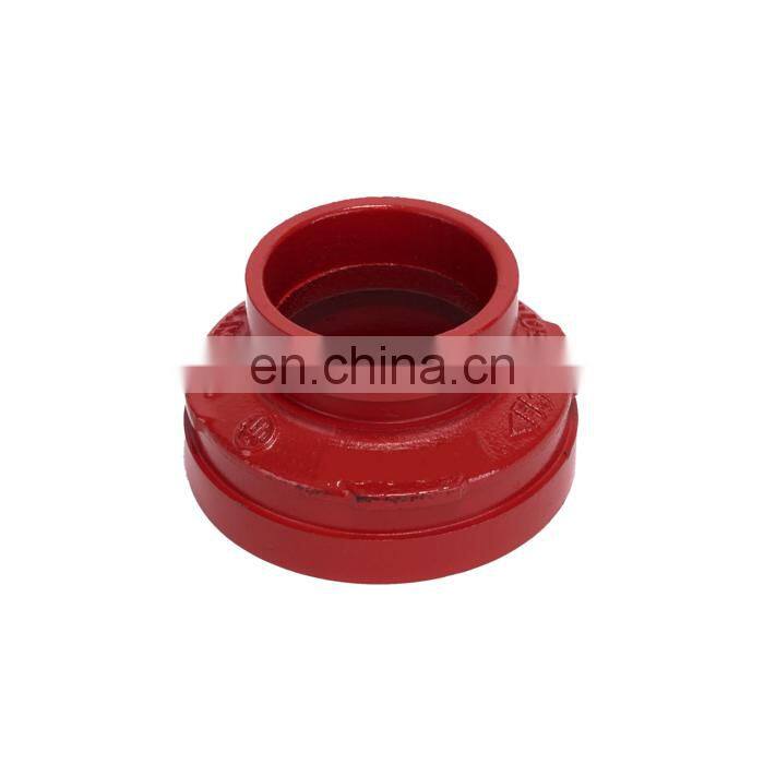 Ductile Iron Pipe Fittings Grooved Concentric Reducer with FM Certificated