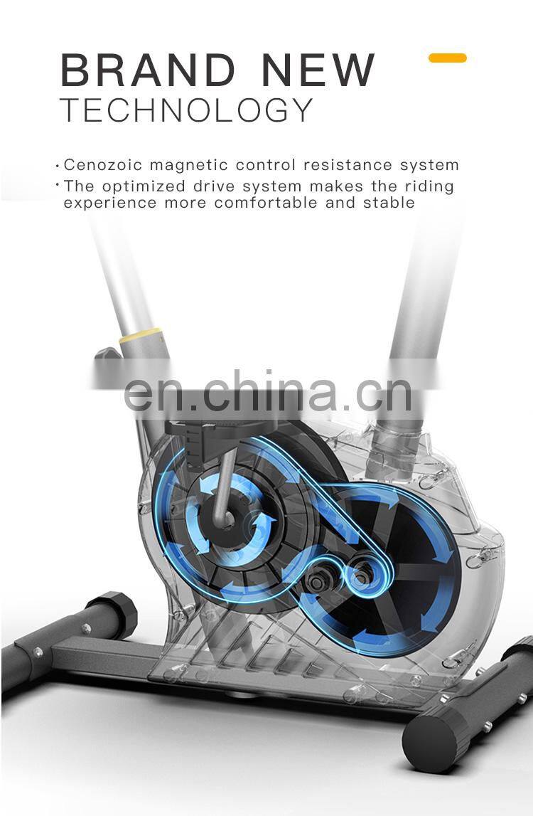 whosale Indoor body building machine Magnetic Exercise Upright Bike for training