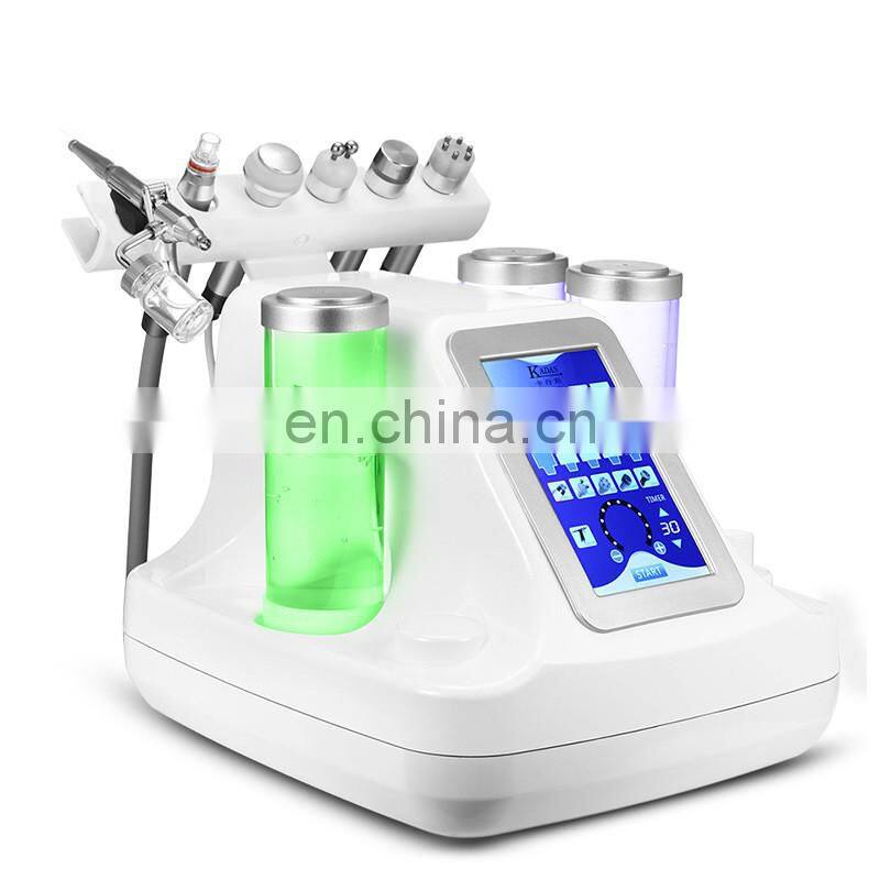 2021 New Arrival 7 in 1 Small Bubble Water Aqua Peeling Facial Cleaning beauty machine