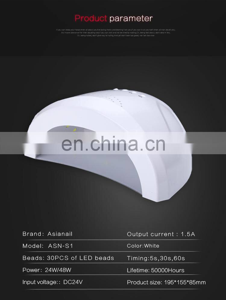48w electric uv led nail lamp nail polish dryer