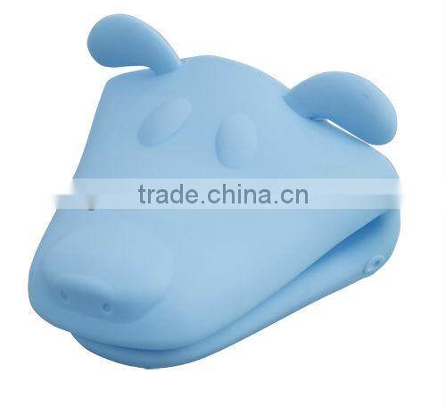 Crocodile shape silicone adiabatic glove / Silicone Gloves