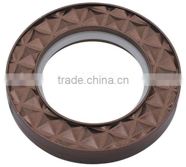 W Plastic Curtain Eyelet iron ring abs plastic rings