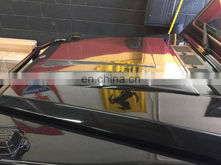 W463 hood scoop fit for MB G-CLASS W463 G500 G550 G55 G63 G65 upgrade into B style G800 carbon fiber hood cover