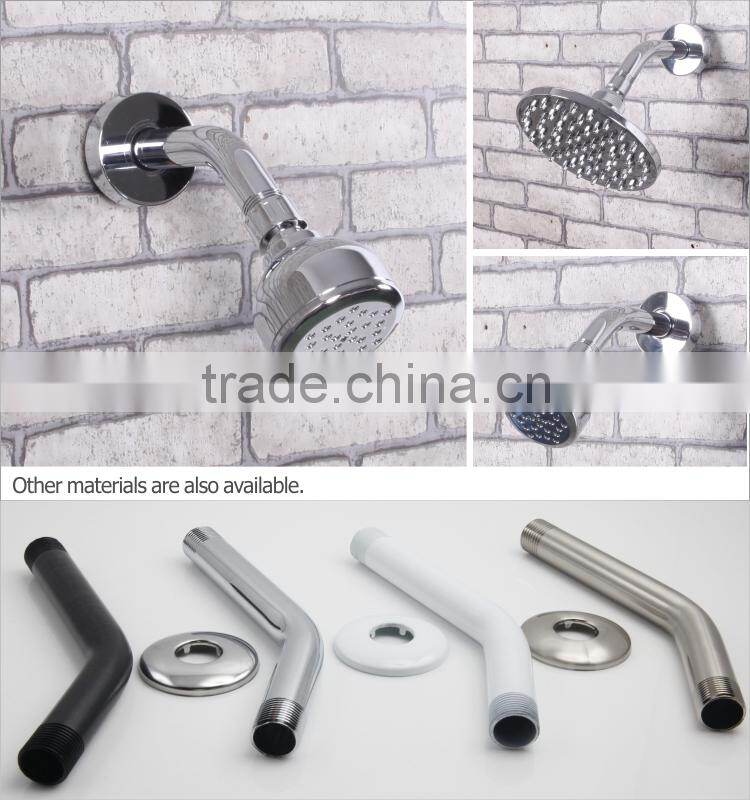 NPT thread 6" 8" ss304 shower arm shower head arm shower pipe