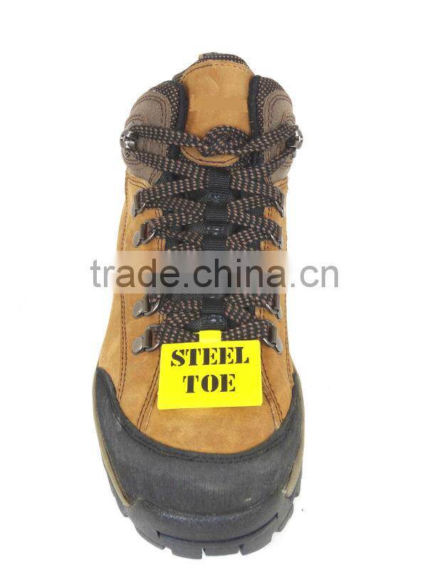 ASTM approved Crazy Horse Genuine Leather Waterproof Safety Boot