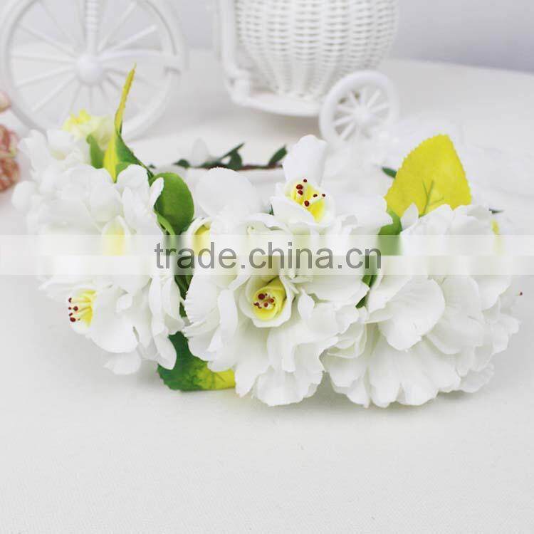 2015 Unique Style Garland Head Flower For Wedding/Party