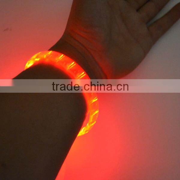 plastic hot sale Party gift led flashing bracelet