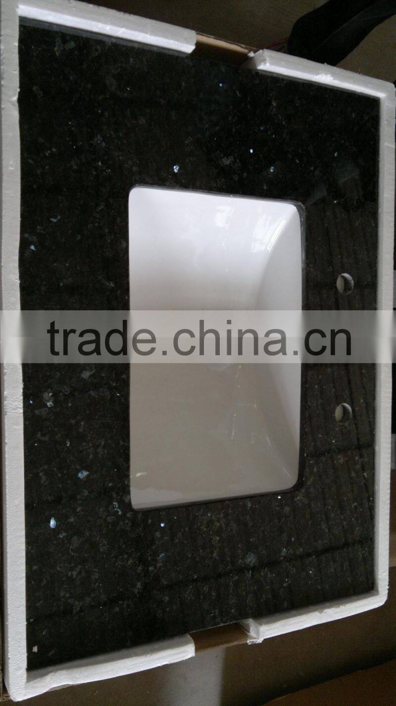 Bathroom Granite Vanity Tops for Commercial Project