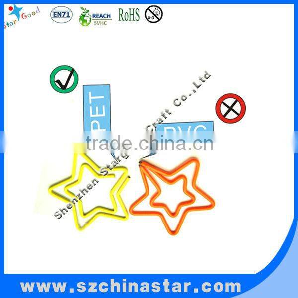 New products OEM pvc paper clip 113*45mm