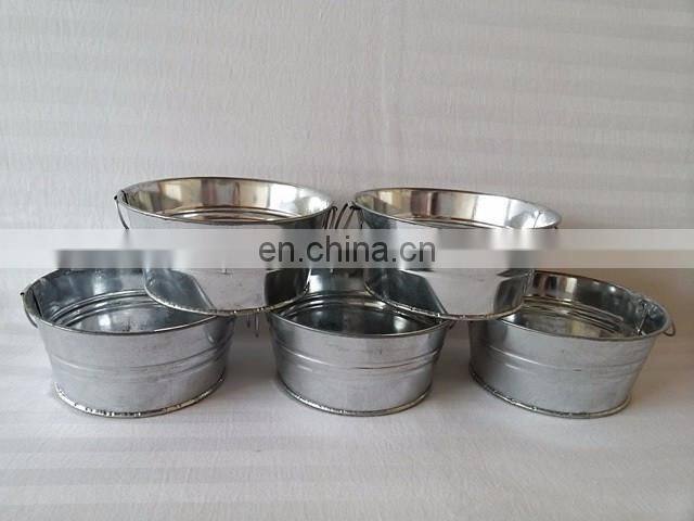 brass plated planter with stand