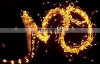 led copper wire string lights of fancy design