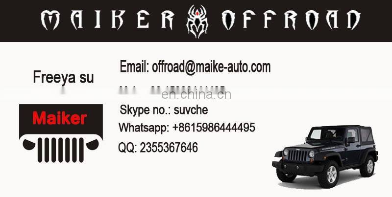 Exhaust muffler accessories for jeep wrangler jk 4X4 exhaust pipe for Jeep wrangler JK 07+