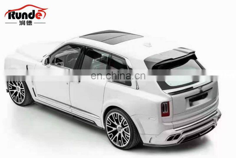 Runde Car Modification Cullinan Update To Mansy Style Car Front Rear Bumper Engine Hood Body Kit For Rolls Royce Cullinan