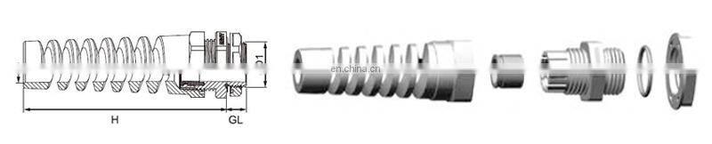 High Quality Factory Direct Sales M-Length Nylon Cable Glands wtih Strain Relief