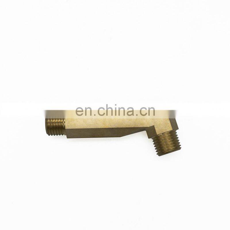 High quality best sale machining parts available Round brass fittings 6061 aluminum cnc machining aviation parts