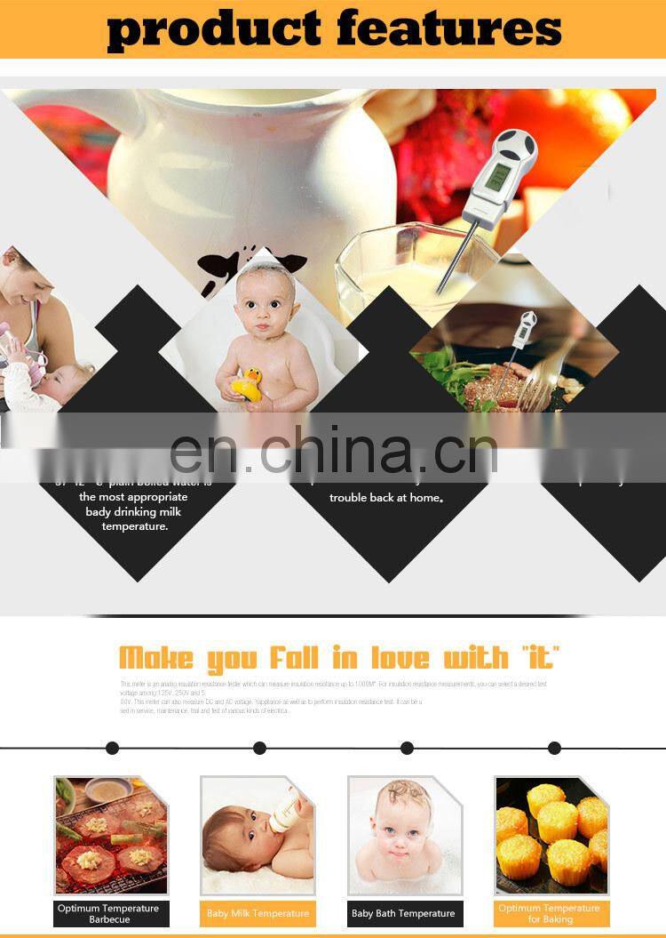 AllSun ETP113 Thermometer Handheld Digital BBQ Temperature Detector Contact Thermometer Kitchen Cook Tools