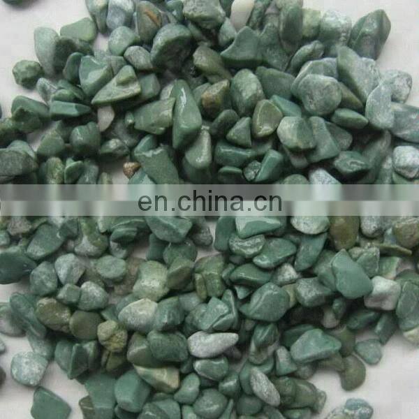 Colorful pebble garden stepping stone