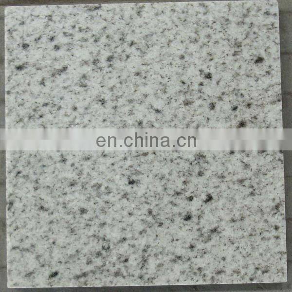 White granite floor tiles