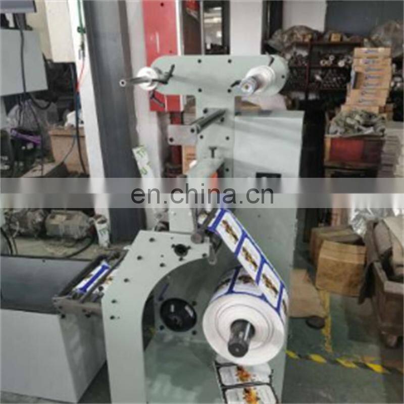 UTR320S 4 6 Color Roll to Roll Automatic rotary UV letterpress Intermittent Adhesive Label Sticker Printer with Servo Die Cut