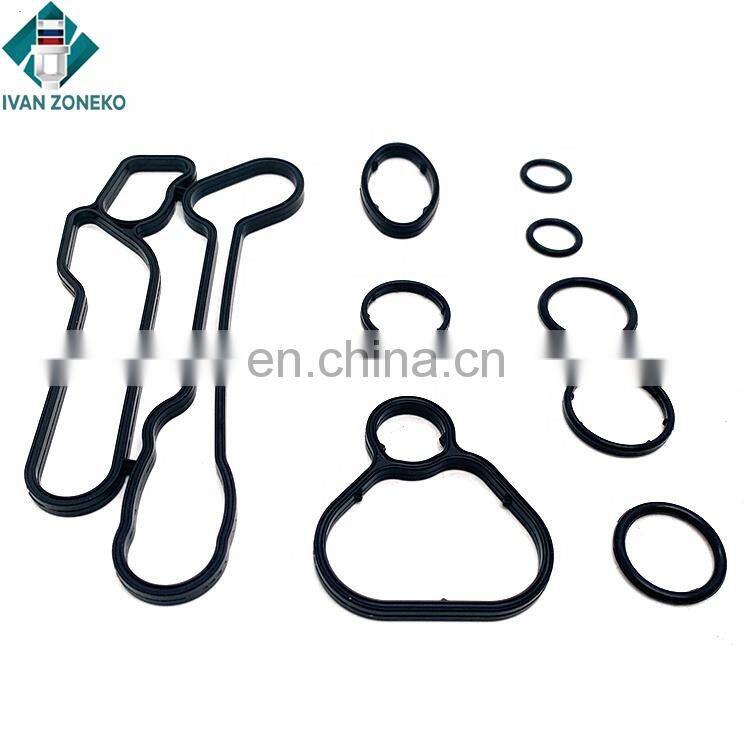 Wholesale Engine Oil Cooler Seal Gasket Set 55354071 55571687 5650960 5650962 5650972 55353319 For GM Chevrolet