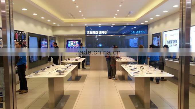 mobile phone display table,cell phone display table,samsung store display table,samsung shop display