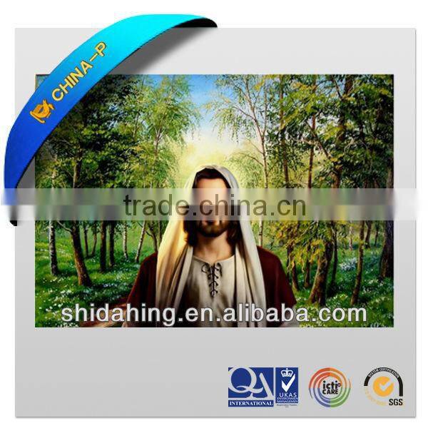 Our Lord Jesus Christ 3D picture/ jesus/ god /PET lenticular decoration picture