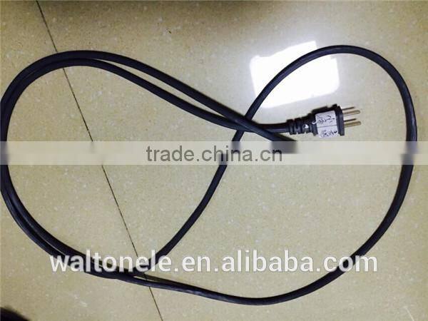 PC POWER CORD Flat wire Plug 2 pins power cable