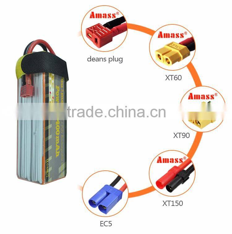 Rc lipo battery 5s 4400mah 18.5V lithium batteries