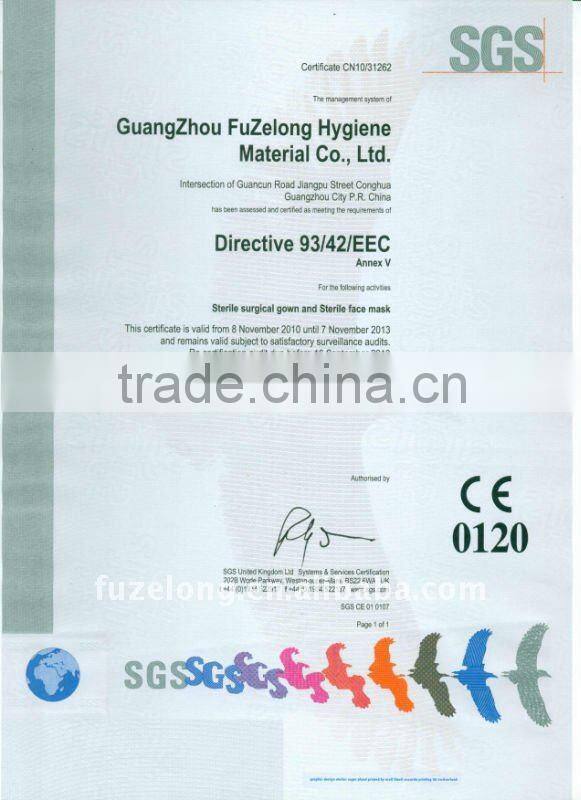 Disposable Non-woven Surgical Roung Cap for Hospital Doctors Nurses