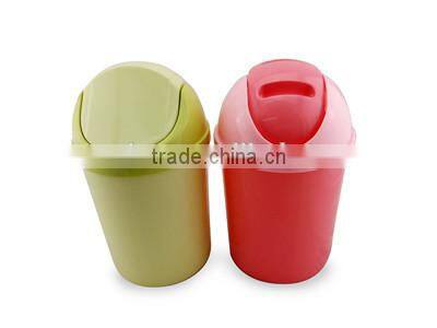 CCHG-011 Best Promotion Plastic Garbage Bin with Moving lid in different colors