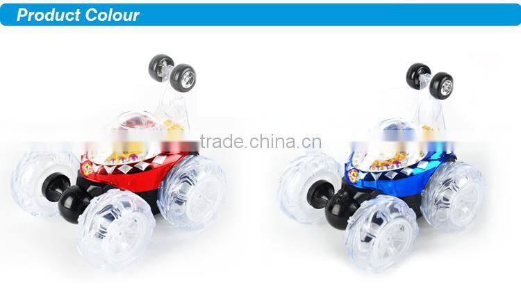 rc stunt car LED light wheels remote control rc car