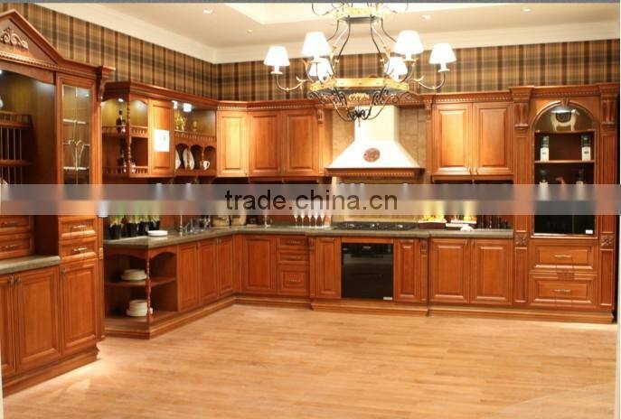 L001 solid wooden kitchen