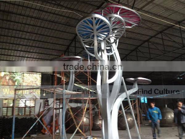 Large Metal Tree Modern Outdoor Sculpture for City