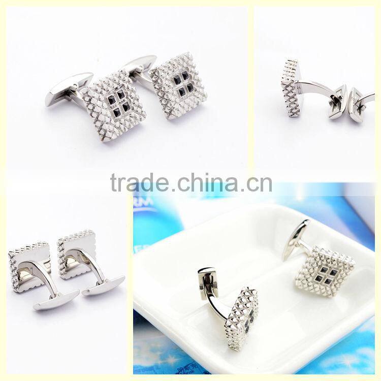 China supplier haberdashery best father gift cufflink for mens shirts