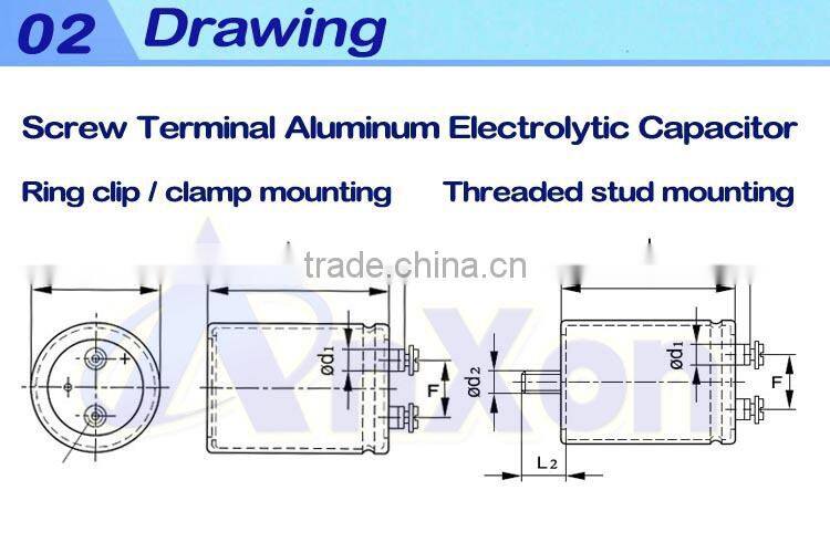 Replacement for Epcos B41570 Aluminum electrolytic capacitor 15000uF
