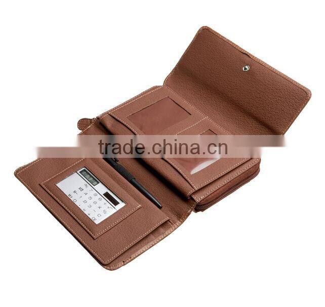 Good quality Factory price OEM RFID Big Fat Flap Women Wallet