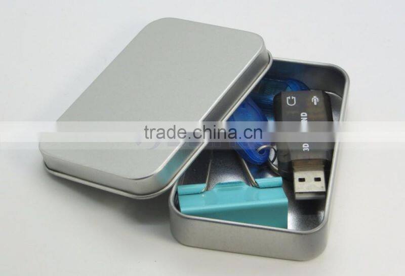 90ml Volume Small Pocket Gadget Candy Storage Chocolate Tin Box