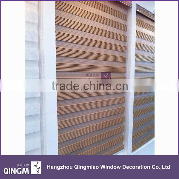 Home decor material polyester zebra blind fabric