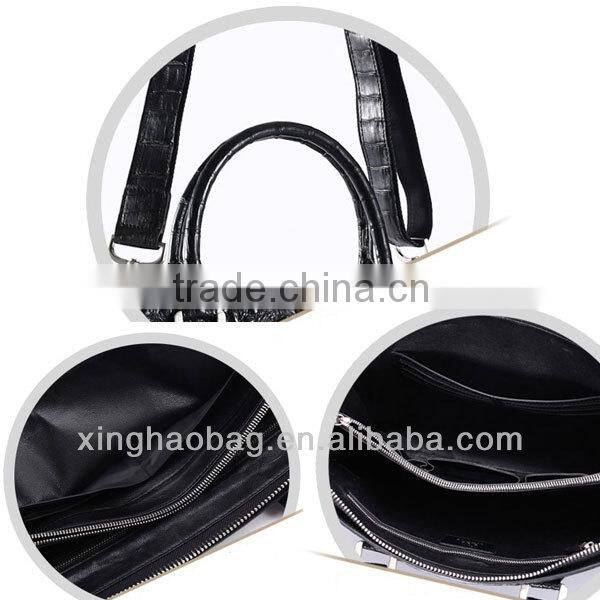 Great style genuine crocodile leather handbag